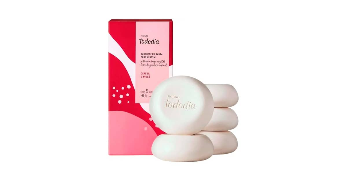 Qual o Sabonete Mais Cheiroso da Natura Todo Dia?