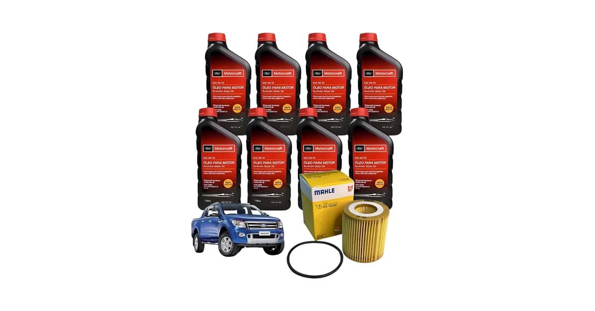 Qual Óleo Usar Na Ford Ranger 2.5 Flex: Óleo Ideal