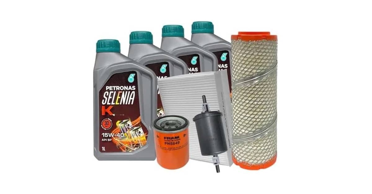 Qual Óleo Usar no Fiat Doblo 1.4: Melhores Kits 15W40