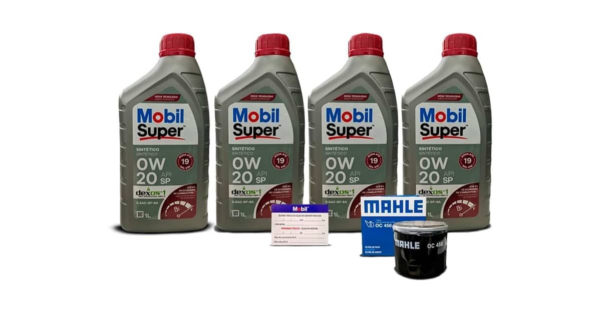 Qual Óleo Usar no Fiat Pulse: O Melhor Kit Original