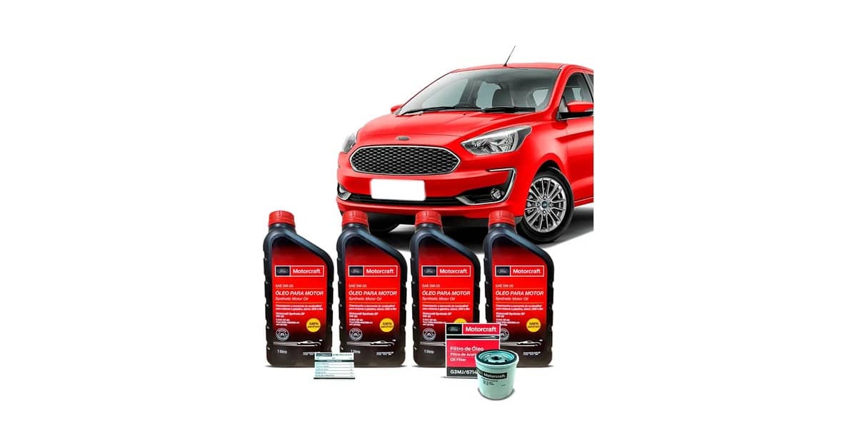 Qual Óleo Usar No Ford Ka Baratinha: O Kit Ideal