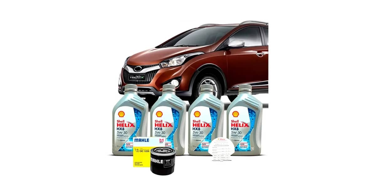 Qual Óleo Usar no Hyundai HB20X: Os 2 Melhores Kits