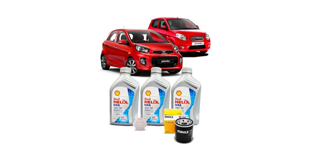 Qual Óleo Usar no Kia Picanto: Melhor Kit 5W30