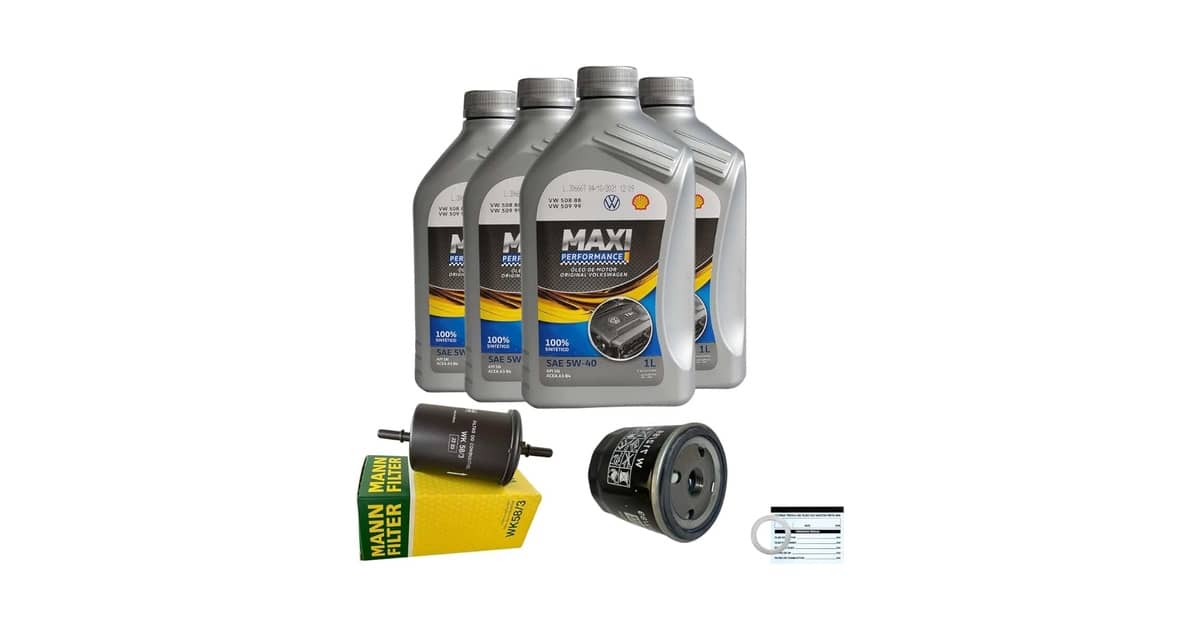 Qual Óleo Usar no VW Polo: 2 Melhores Kits 5W40