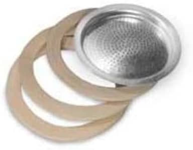 Filtro para cafeteira italiana 6 xícaras com anel Kehome