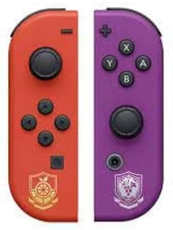 Controle Joystick Sem Fio Compativel com N Switch (l)/(r) Sem a Alça. (Vermelho e Roxo)