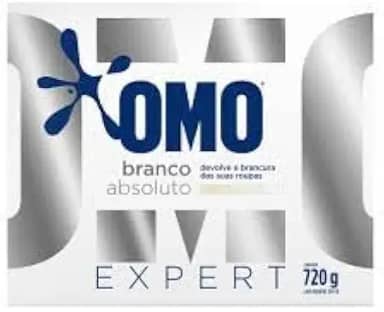 Lava-Roupas em Pó Roupas Brancas Omo Expert Caixa 720g