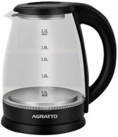 Chaleira Eletrica Aroma ACEV01L Vidro 2,2L 1000W 127v