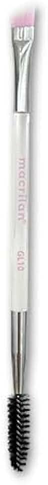 Pincel profissional duplo chanfrado e escova - Linha Let's Glam - GL10, Macrilan