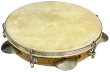Pandeiro de Couro Luthier 10' Profissional, o mais Leve do Brasil
