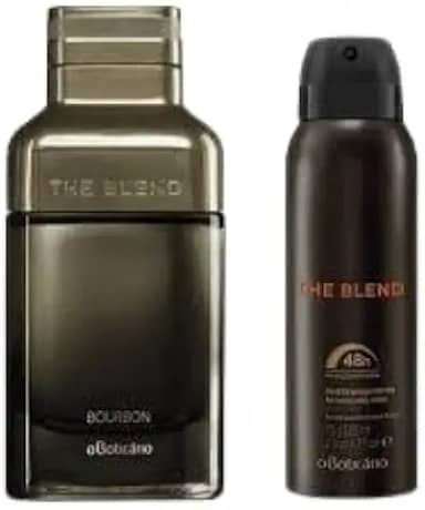Combo The Blend Bourbon EDP Boticário (perfume The Blend Bourbon + Desodorante Aerosol The Blend)