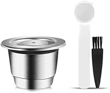 Cápsula Inox Reutilizável Nespresso Com Tampa + Acessórios - YOUTEK