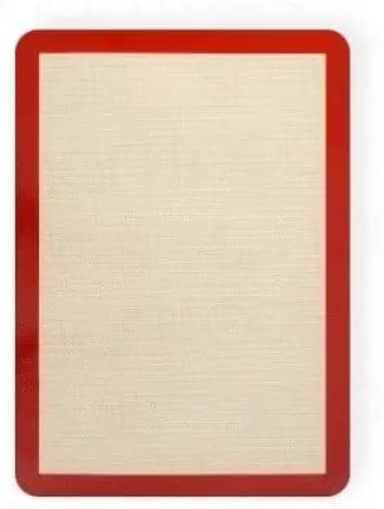 Tapetes Culinários Antiaderente de Silicone com Fibra de Vidro 40x30cm - Seguro para Uso no Forno, Resistente à Alta Temperatura(1)