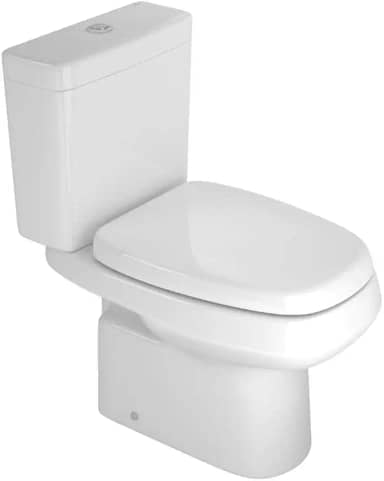 Kit Completo de Bacia Caixa Acoplada Monte Carlo-Branco Deca