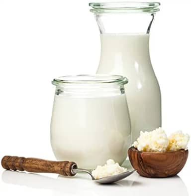 Kefir de Leite e 2x Iogurte Infinito Com Assesoria Para Cultivo e Criação