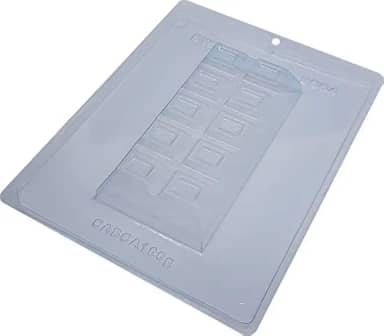 Forma para Chococalate BWB Cód. 9664 - Barra de Chocolate Especial