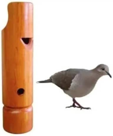 Pio Apito De Madeira - Pomba Asa Branca Pomba-carijó 36 Aves