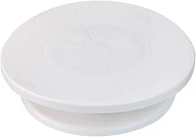 Bailarina Giratória para Bolo com Base em Plástico de 28cm