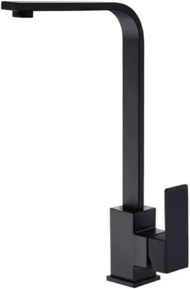 Torneira Gourmet Monocomando Slim L Cozinha Aço Inox 304 Luxo Diversas Cores - Brinovar (PRETO)