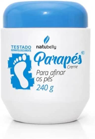 Creme Para Afinar os Pés Parapés 240g Natubelly
