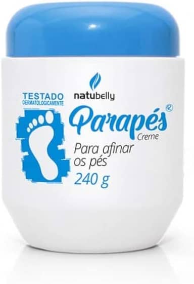 Creme Para Afinar os Pés Parapés 240g Natubelly