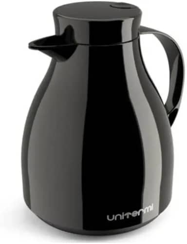 Garrafa Térmica Paris com Gatilho para Chá e Café 500 ml (Preto)