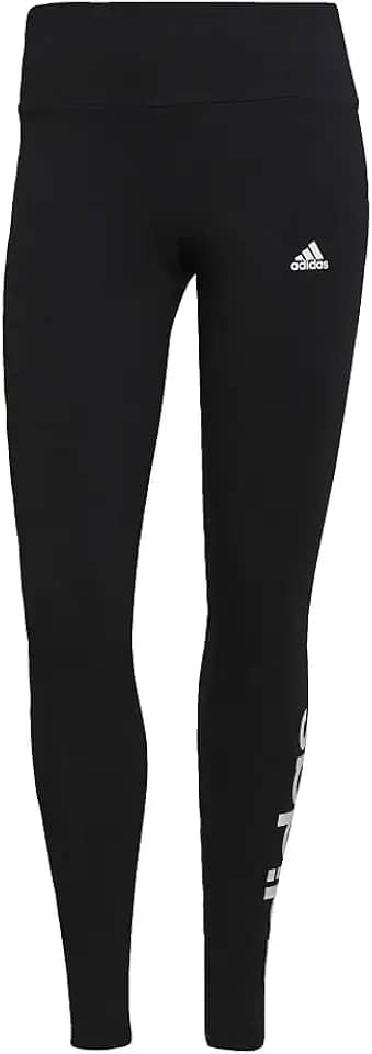 Leggings Leggings Essentials com logotipo de cintura alta, adidas, Feminino
