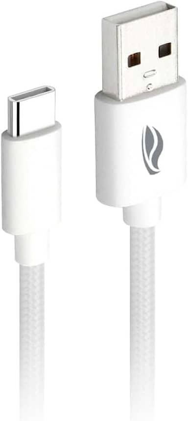 Cabo USB-USB C C3Plus, 2Metros, Branco, 2A, Cb-C21Wh