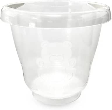 Adoleta Bebê Ofurô para Bebê Fofura Transparente