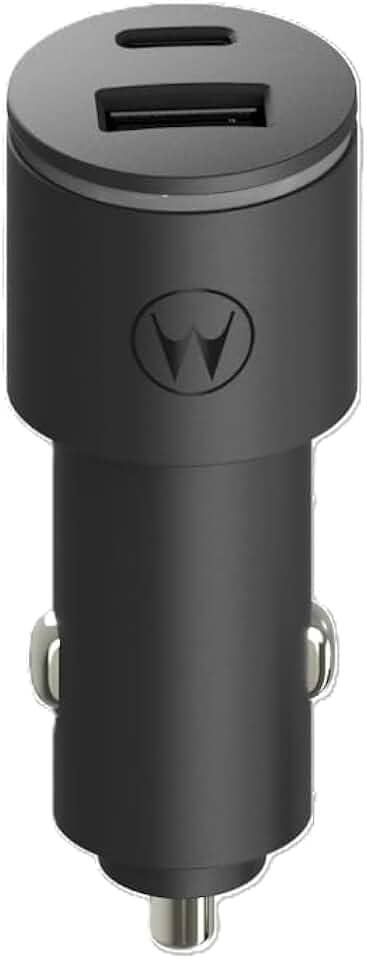 Motorola, Carregador Veicular Turbo Power™ 45W CHR-0679, Porta USB-A e USB-C