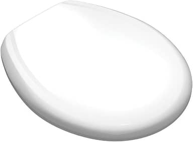 LORENZETTI Assento Sanitário Duratti Branco Oval Universal de Polipropileno, Modelo: 7153011