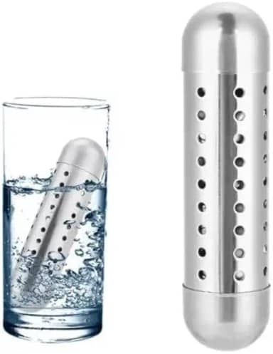 Bastão Purificador e Ionizador de Água, Alcalino com Hidrogênio, Capacidade 500 ML