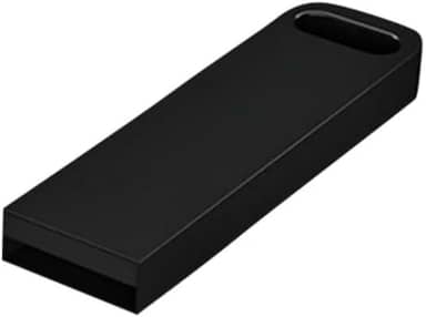 PENDRIVE METALIZADO DE 1TB E 2TB, TIPO A, COM INTERFACE USB 3.2, NAS CORES PRETA E PRATA, + 1 HUB INTERFACE USB 3.0 DE 4 PORTAS E 1 ADAPTADOR DE USB C PARA USB MICRO. (PRETO DE 2TB) (CATÁLOGO 89).