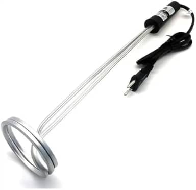 Ebulidor Elétrico Rabo Quente, Aquecedor de Água Portátil, 1000W, 110V, 27,5cm, para Aquecimento Imerso em Água, Capacidade 20 Litros