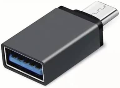 Adaptador USB A Fêmea para Tipo C Macho - OTG