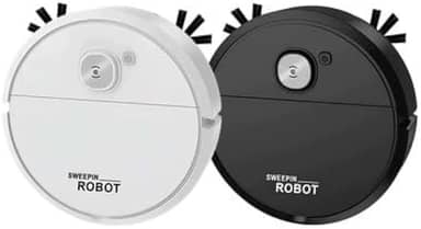 Robô Varredora/Aspirador De Pó Automática 3 Em 1 Limpeza Doméstica Robótico Inteligente E Silencioso