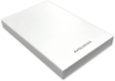 Avolusion HD250U3-WH Disco rígido externo portátil para jogos PS5 de 1 TB, USB 3.0, cor branca (PS5 pré-reformado)