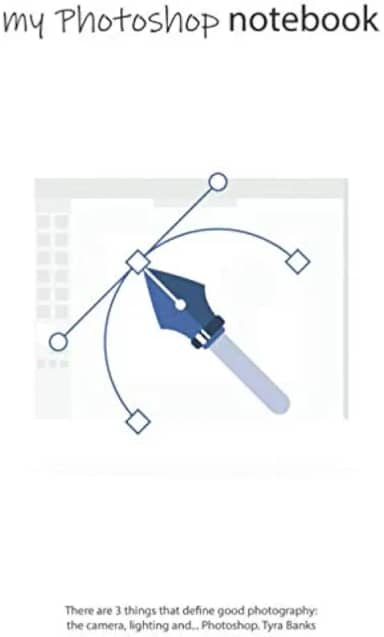 Notebook: Photoshop Curve, Blank, Soft Cover, Letter Size (8.5 x 11 inches) – Large format tool for your ideas and projects: Men`s and Women`s Photoshop editor artist journal & diaries in classroom