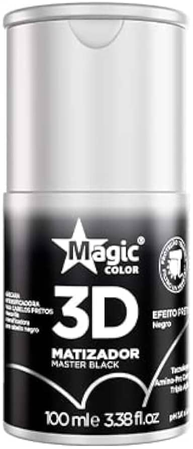 Matizador 3D Master Black100Ml, Magic Color