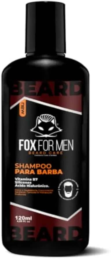 Fox For Men Shampoo Para Barba - 120mL