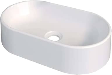 Cuba para Banheiro Nimbus Branca em Mármore Sintético - Cozimax