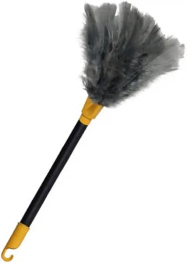 Shangrila Espanador de pó 42cm penas pena limpa poeira móveis casa escritório lojas comércio luxo