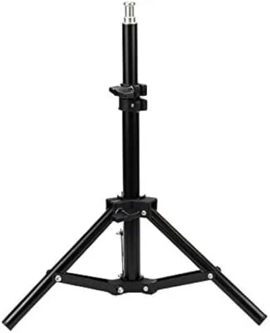 Tripé de Iluminação Mini de Mesa Pequeno 45cm Profissional
