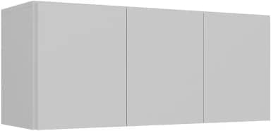 Armário de Lavanderia Aéreo Multiuso 3 Portas Multimóveis Mp5041 Branco