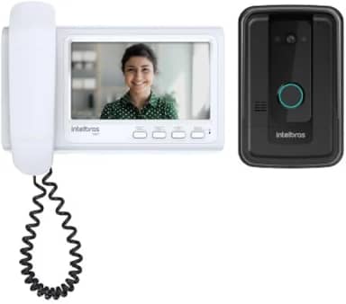 Videoporteiro Residencial Branco IVR 7 Intelbras
