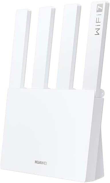 Roteador, HUAWEI WiFi BE3, Wifi 7, 3.6 Gpbs Dual-Band Wi-Fi 7, Visualização de Diagnóstico WiFi, Controle Parental, Branco