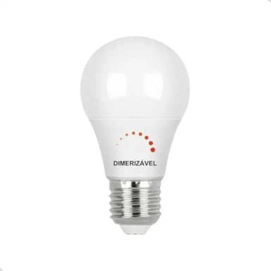 Lampada Led Bulbo 9,5w Branca Quente 3000k Dimerizavel
