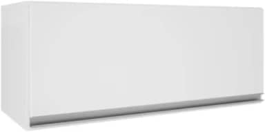 Armário Aéreo Geladeira De Cozinha e Lavanderia 1 Porta Top Class 0,80m Branco