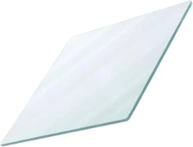 Tampo De Mesa Vidro Quadrado 80x80cm Incolor Temperado 6mm