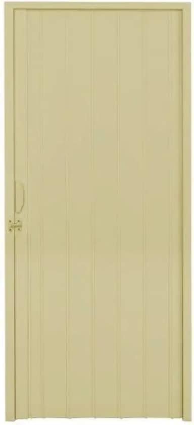 Porta Sanfonada PVC Polifort 210cmx70cm Bege